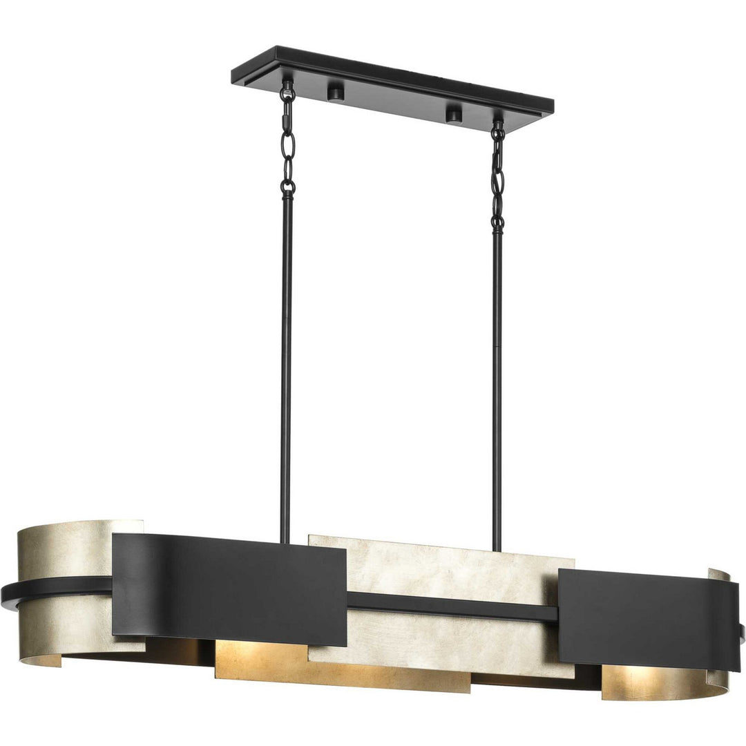 Progress Canada - P400352-31M - Four Light Linear Chandelier - Lowery - Matte Black
