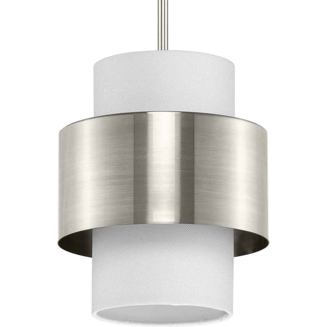 Progress Canada - P500398-009 - One Light Pendant - Silva - Brushed Nickel