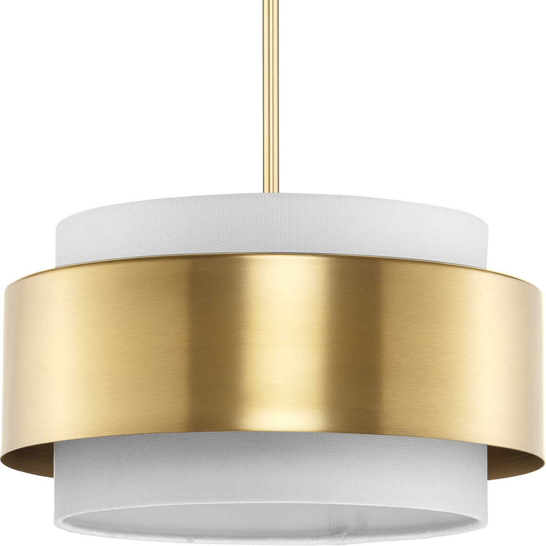 Progress Canada - P500399-109 - Three Light Pendant - Silva - Brushed Bronze