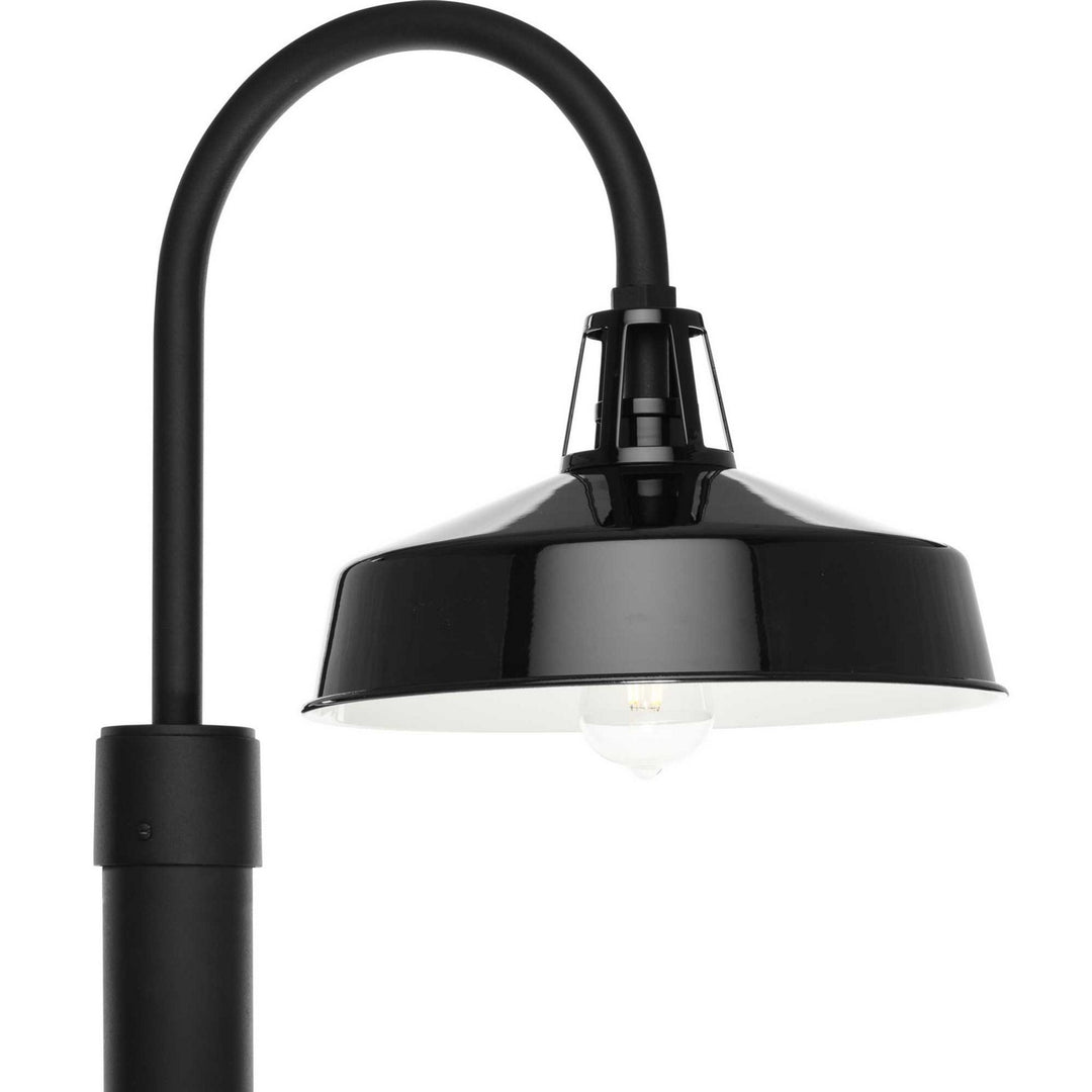 Cedar Springs One Light Outdoor Post Lantern in Black - available from The Lighting Shoppe, trusted by Canadian homeowners