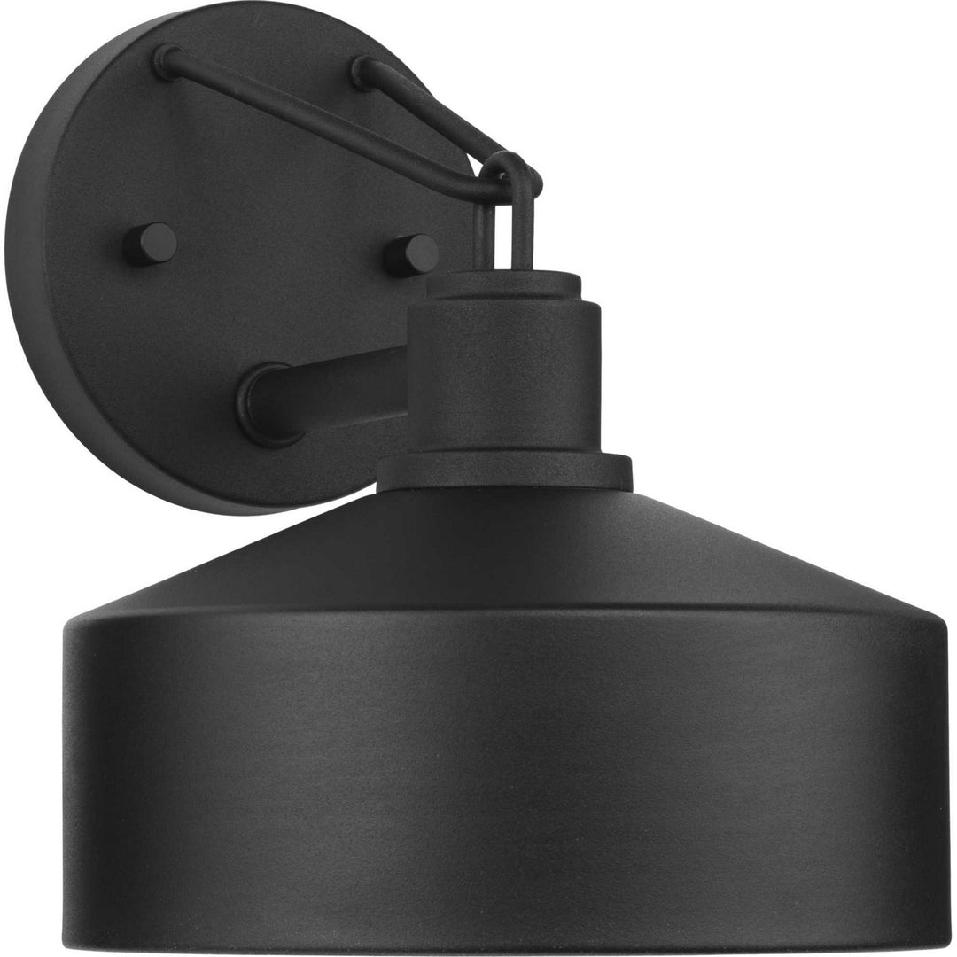 Precinct One Light Outdoor Wall Lantern in Black - available from The Lighting Shoppe, trusted by Canadian homeowners