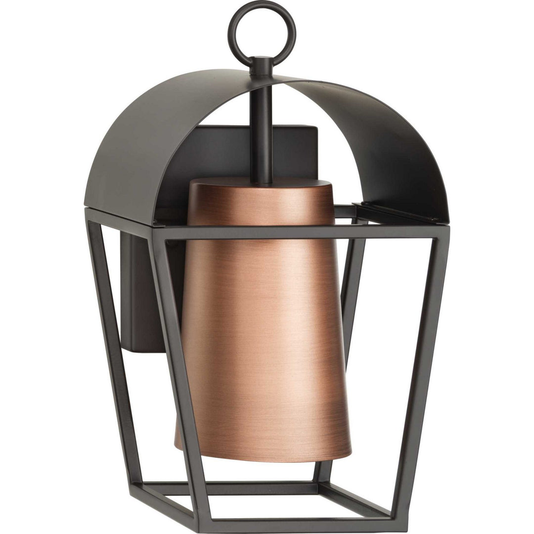 Hutchence One Light Outdoor Wall Lantern in Antique Bronze - available from The Lighting Shoppe, trusted by Canadian homeowners
