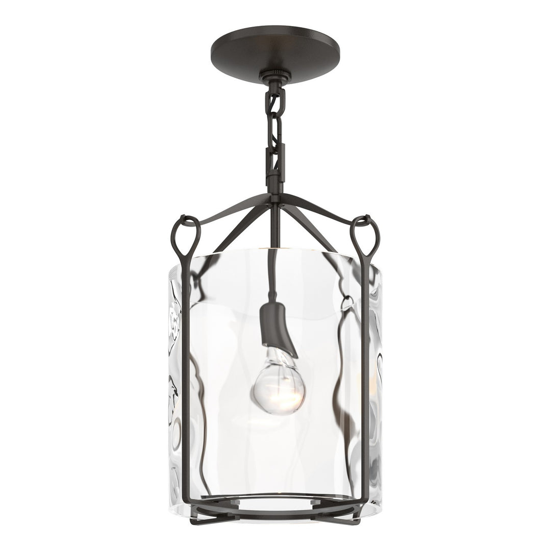 Hubbardton Forge Canada - 121140-SKT-14-LL0137 - One Light Semi-Flush Mount - Bow - Oil Rubbed Bronze