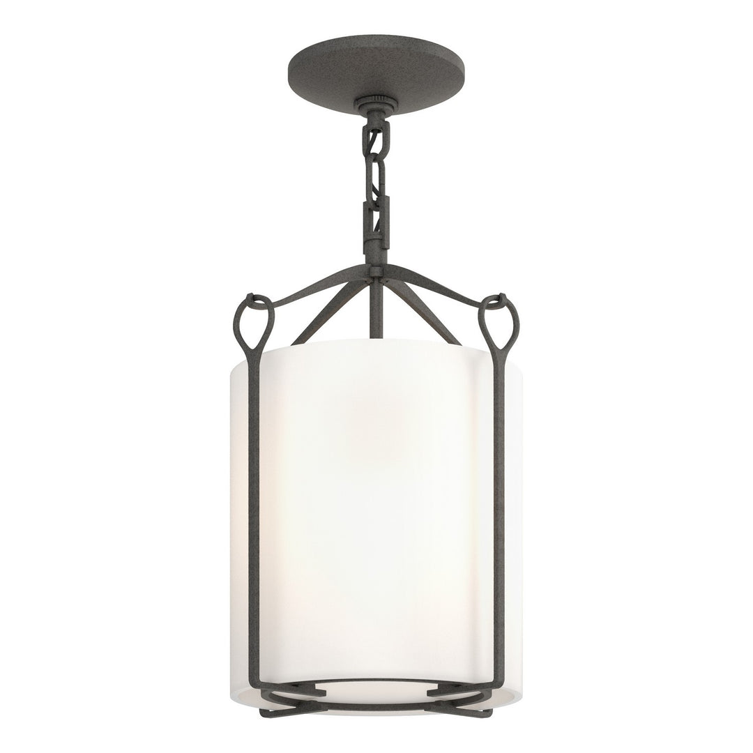 Bow One Light Semi-Flush Mount in Natural Iron - available from The Lighting Shoppe, trusted by Canadian homeowners