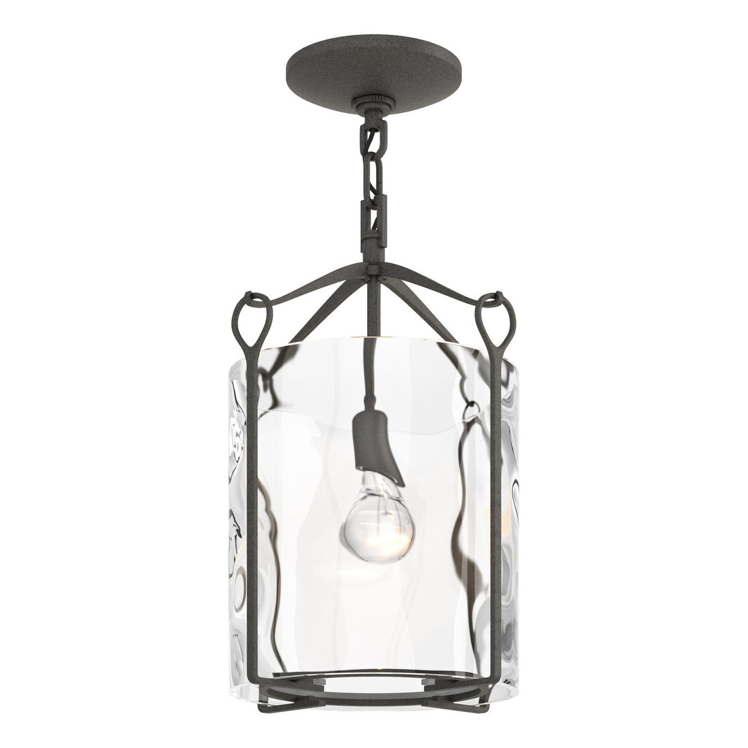 Hubbardton Forge Canada - 121140-SKT-20-LL0137 - One Light Semi-Flush Mount - Bow - Natural Iron