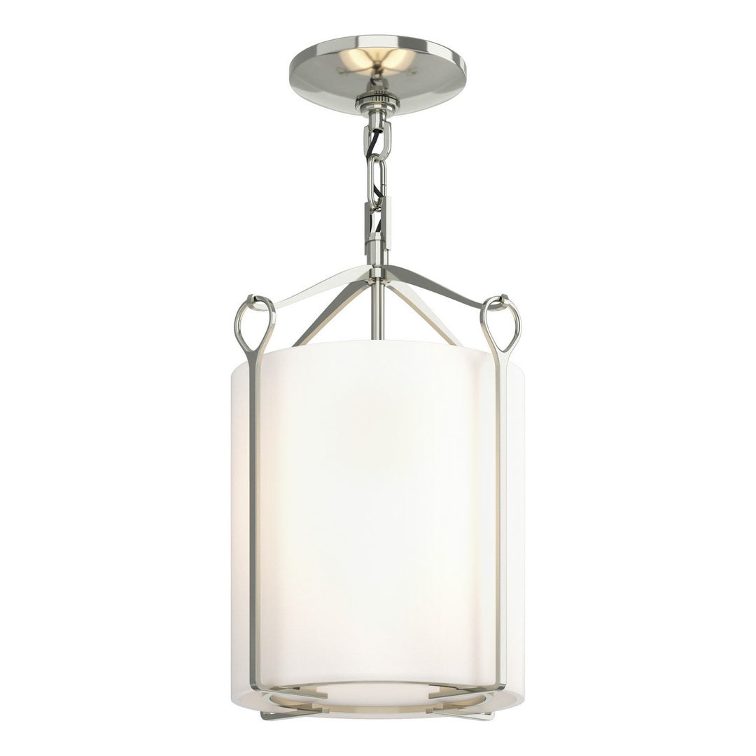 Bow One Light Semi-Flush Mount in Sterling - available from The Lighting Shoppe, trusted by Canadian homeowners