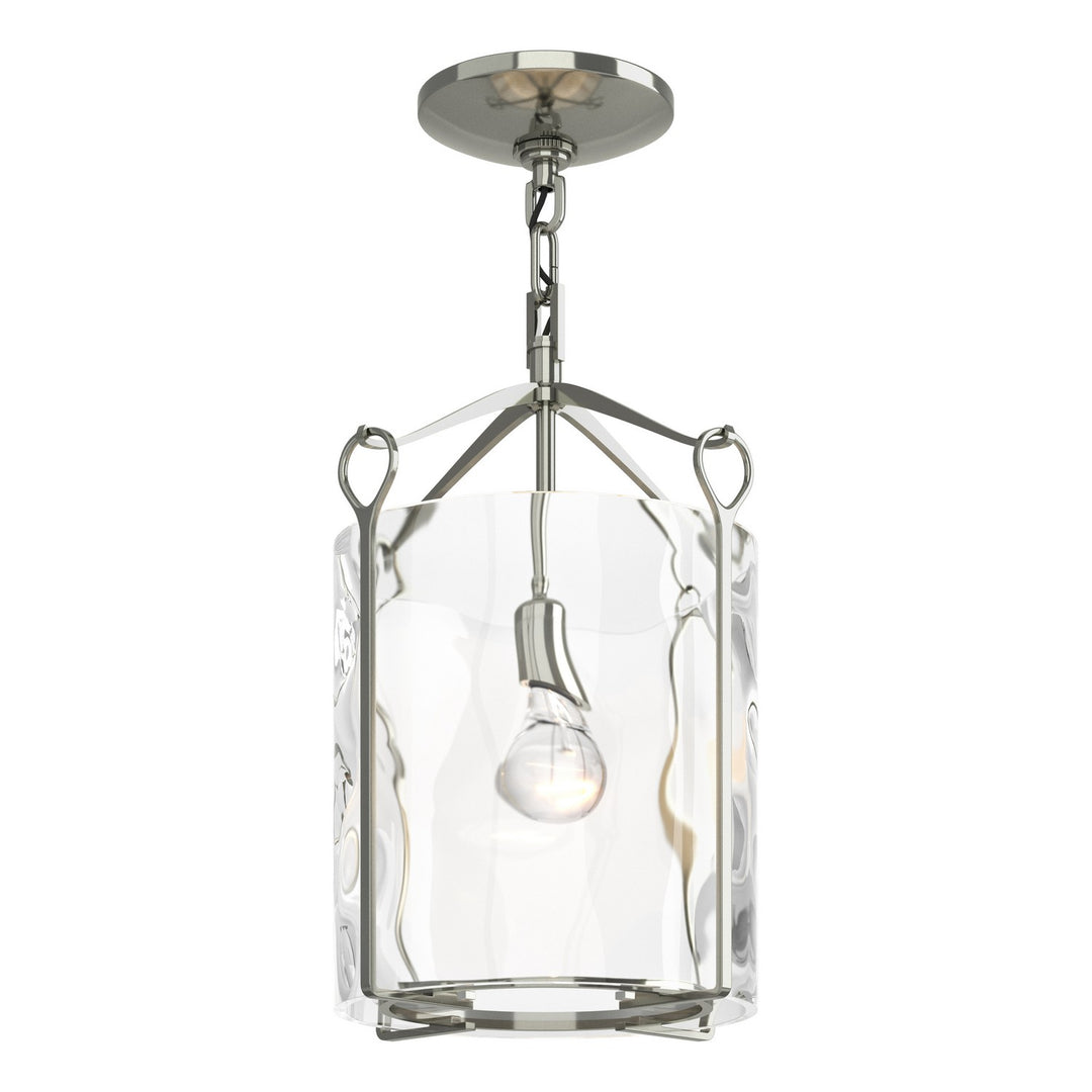 Hubbardton Forge Canada - 121140-SKT-85-LL0137 - One Light Semi-Flush Mount - Bow - Sterling