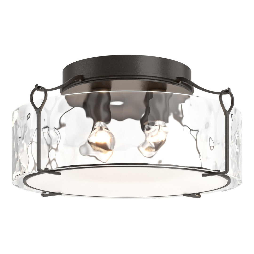 Bow Four Light Semi-Flush Mount in Oil Rubbed Bronze - available from The Lighting Shoppe, trusted by Canadian homeowners