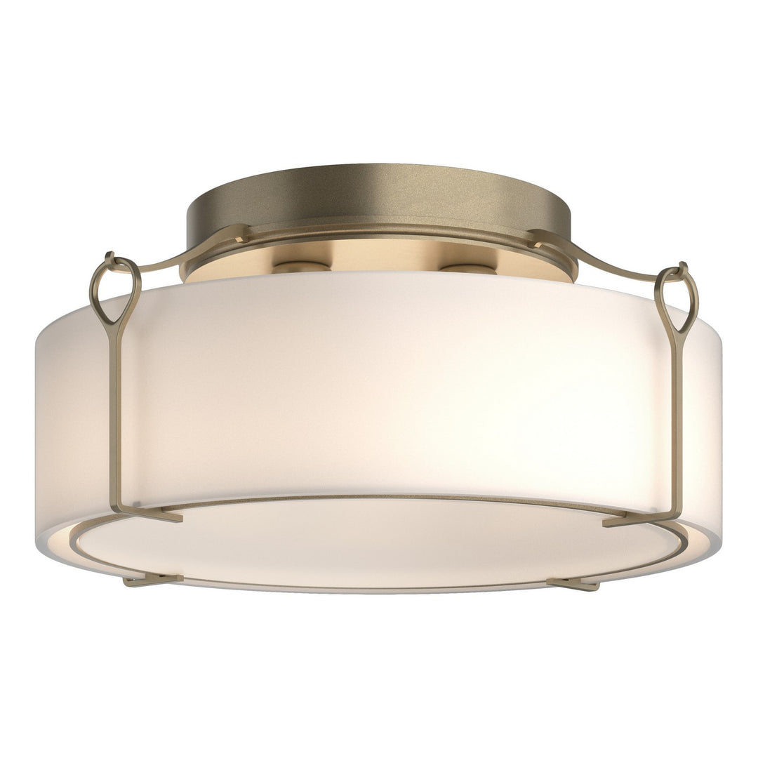 Hubbardton Forge Canada - 121145-SKT-84-GG0216 - Four Light Semi-Flush Mount - Bow - Soft Gold