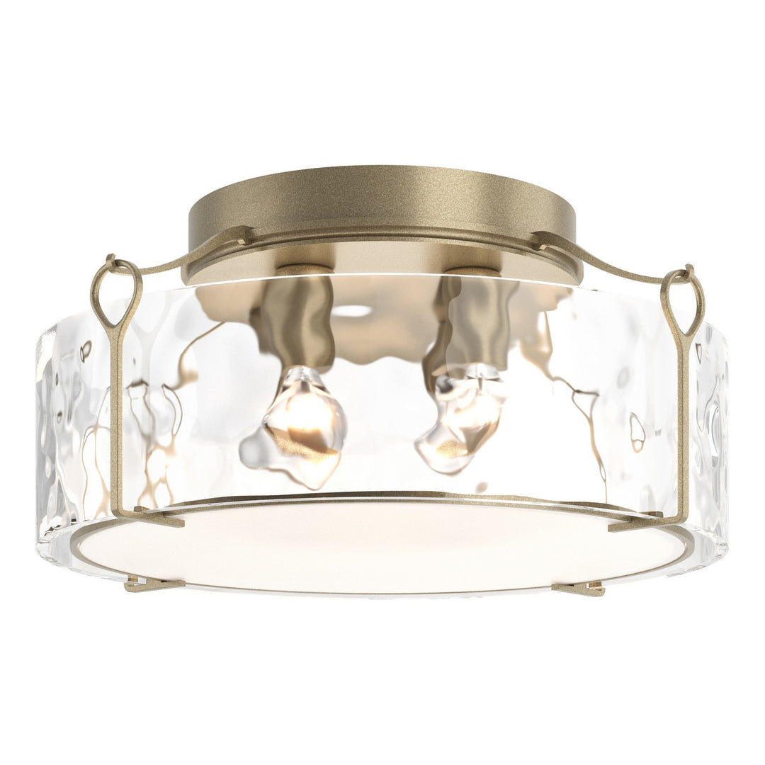 Hubbardton Forge Canada - 121145-SKT-84-LL0216 - Four Light Semi-Flush Mount - Bow - Soft Gold