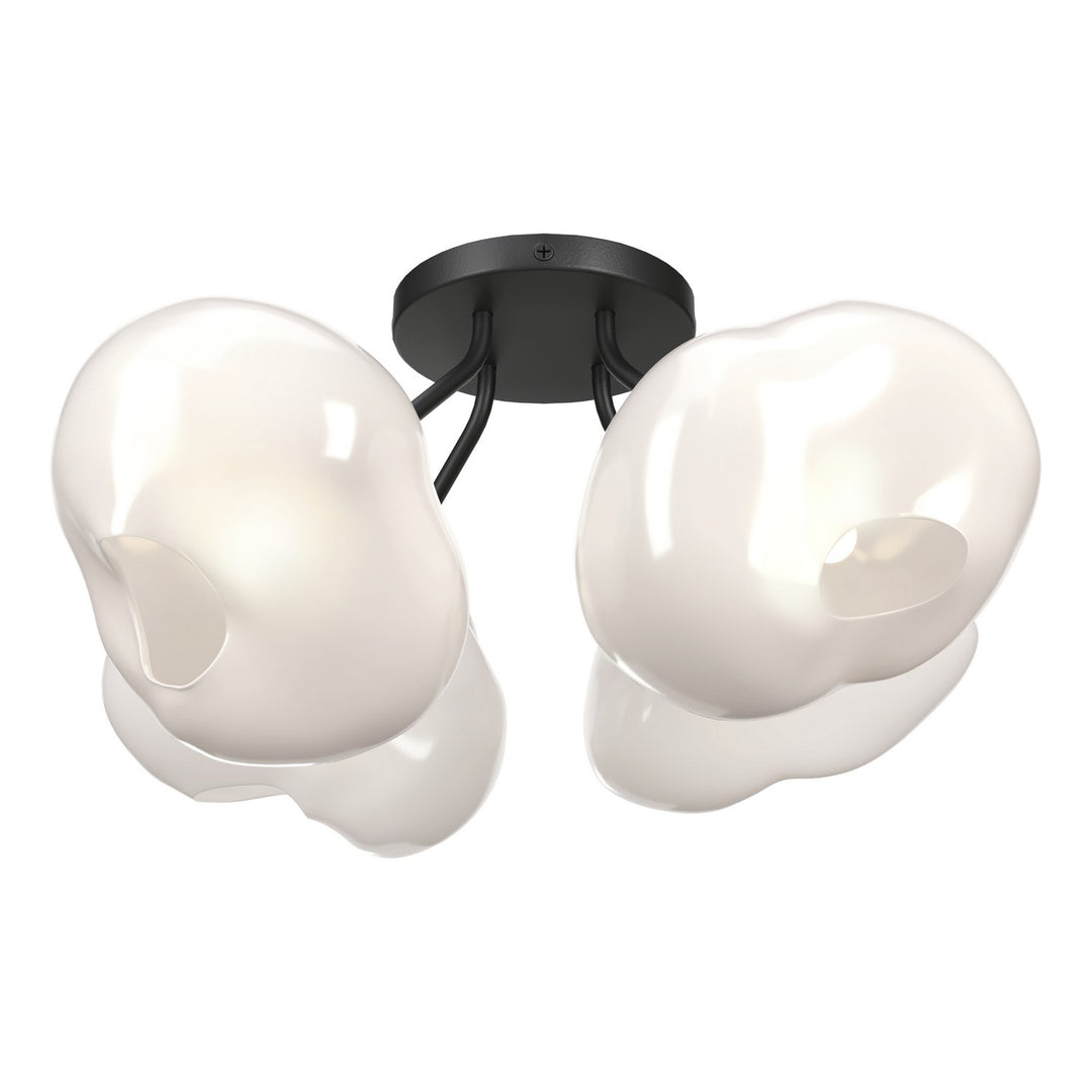 Hubbardton Forge Canada - 121370-SKT-10-FD0710 - Four Light Semi-Flush Mount - Ume - Black