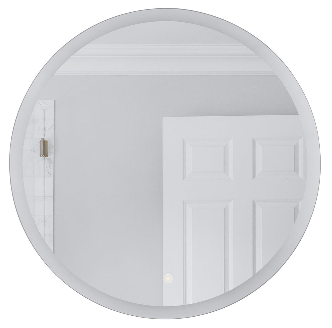 Frameless,LED Mirror LED Mirror in White - available from The Lighting Shoppe, trusted by Canadian homeowners