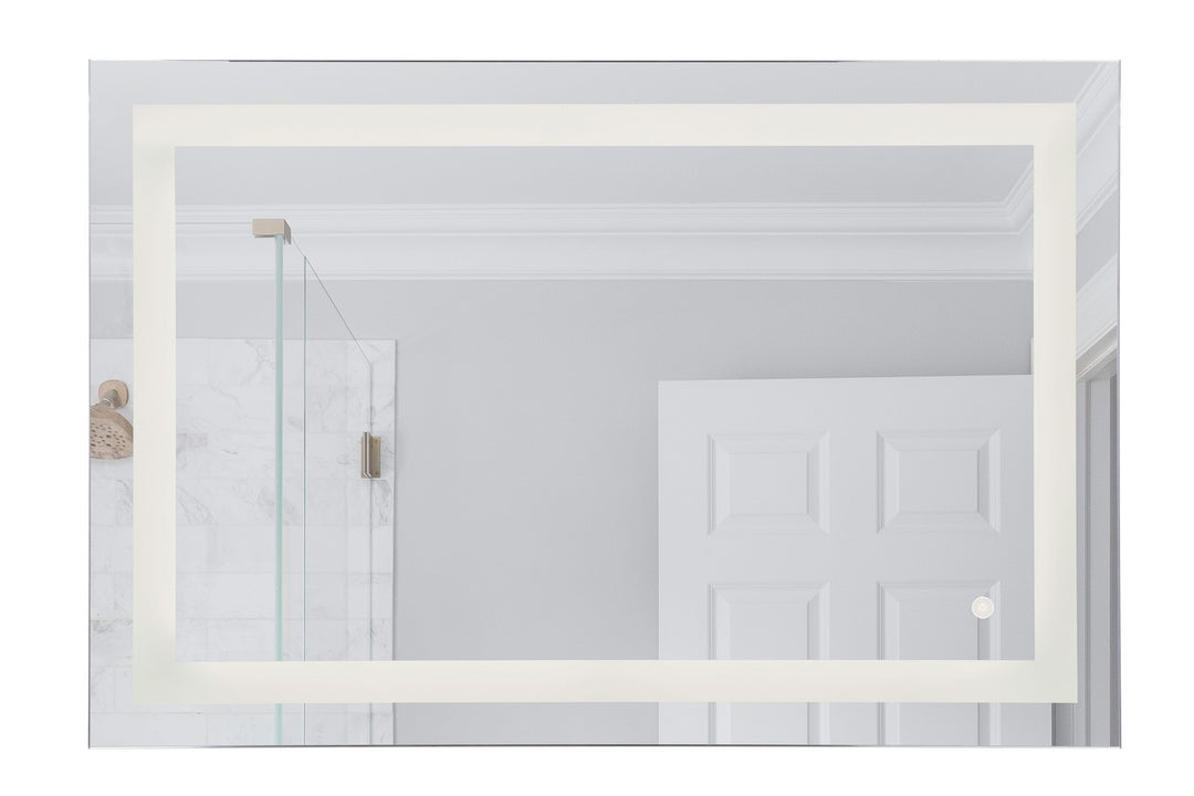 Frameless,LED Mirror LED Mirror in White - available from The Lighting Shoppe, trusted by Canadian homeowners