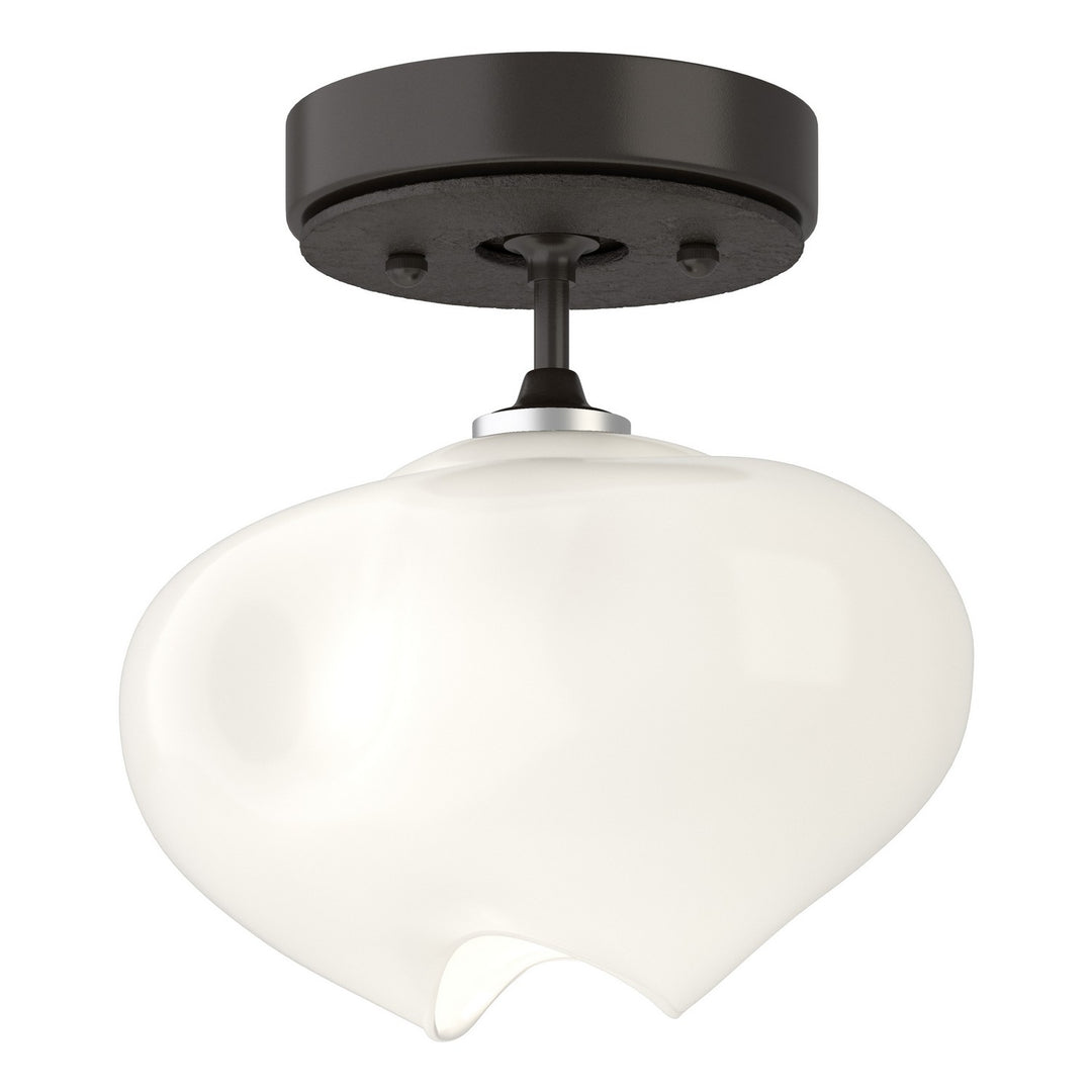 Hubbardton Forge Canada - 121372-SKT-14-14-FD0710 - One Light Semi-Flush Mount - Ume - Oil Rubbed Bronze