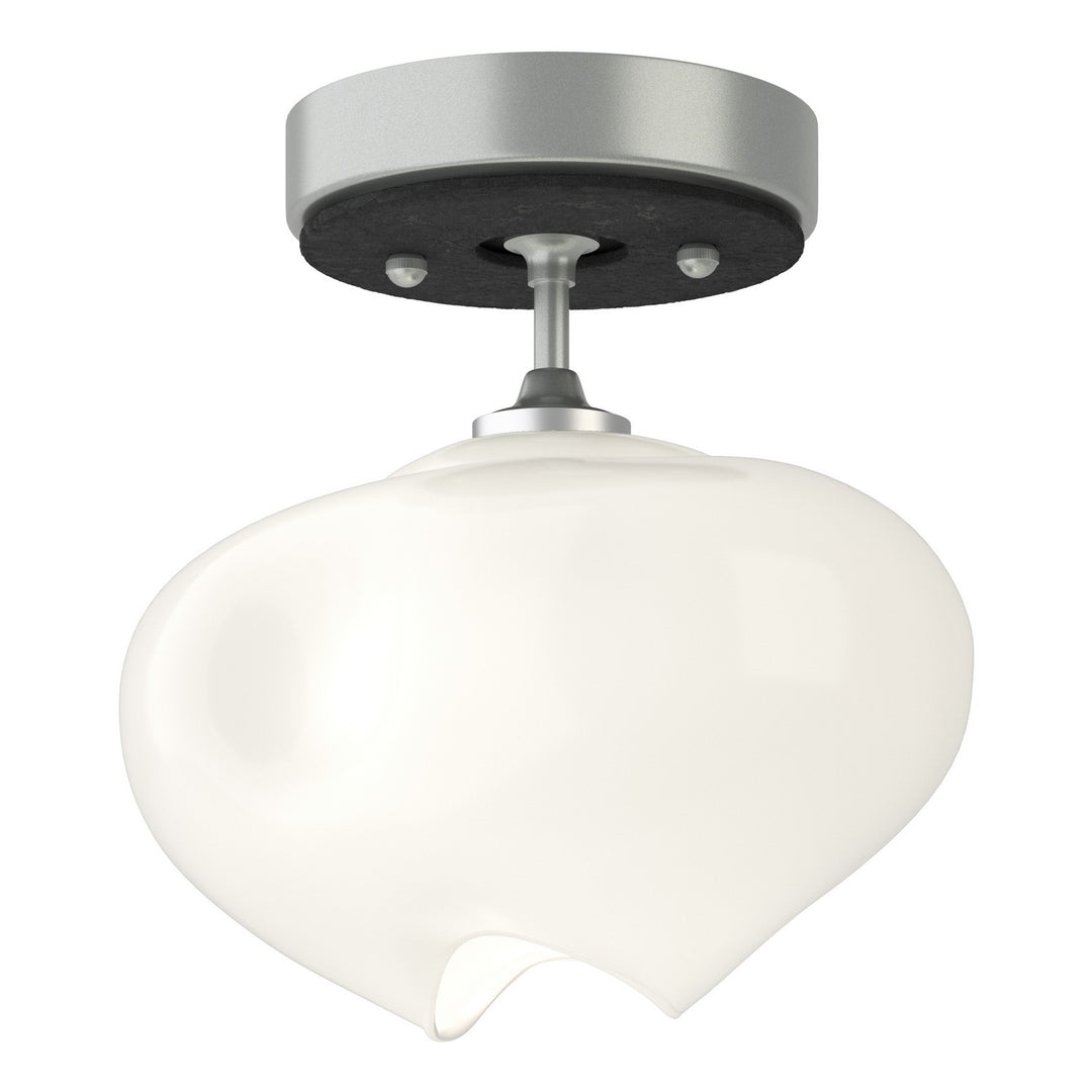 Hubbardton Forge Canada - 121372-SKT-82-10-FD0710 - One Light Semi-Flush Mount - Ume - Vintage Platinum
