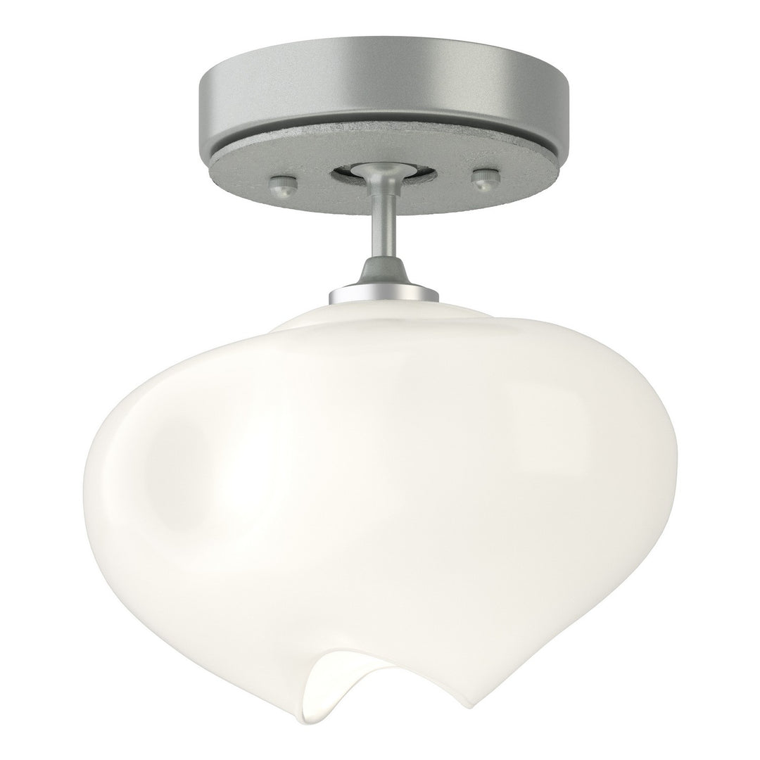 Hubbardton Forge Canada - 121372-SKT-82-82-FD0710 - One Light Semi-Flush Mount - Ume - Vintage Platinum