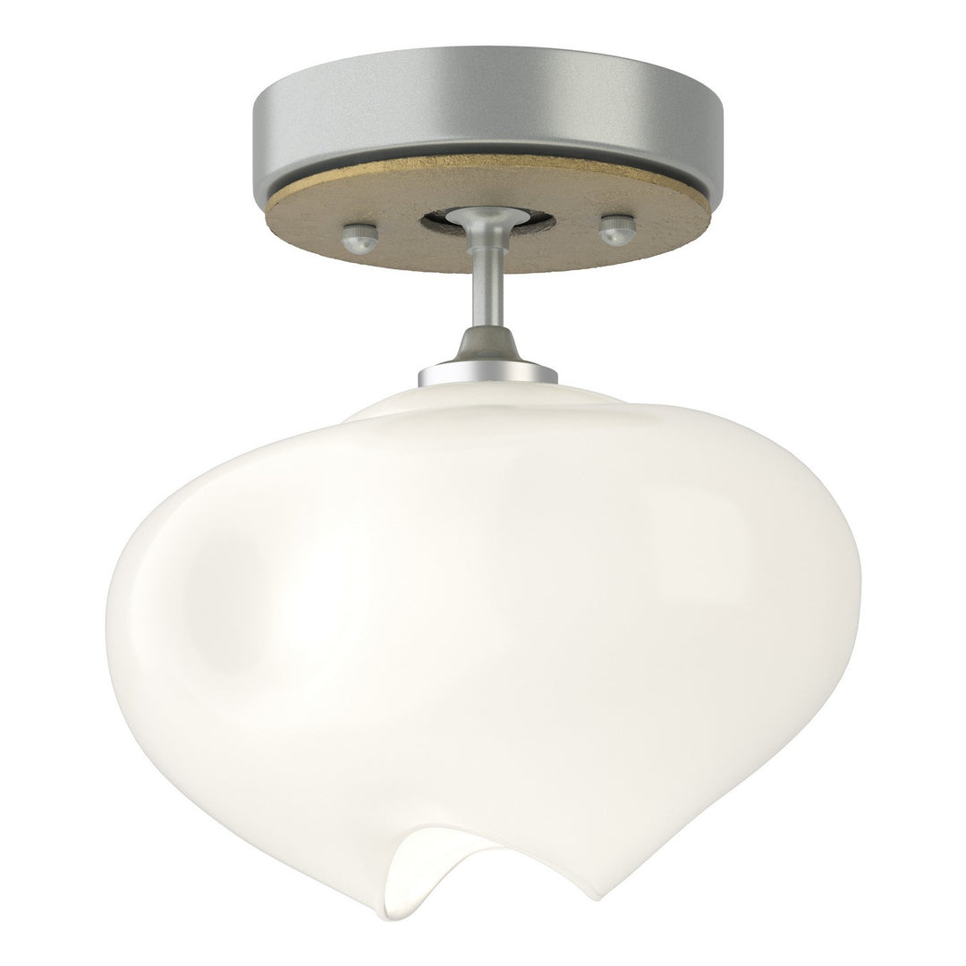 Hubbardton Forge Canada - 121372-SKT-82-86-FD0710 - One Light Semi-Flush Mount - Ume - Vintage Platinum