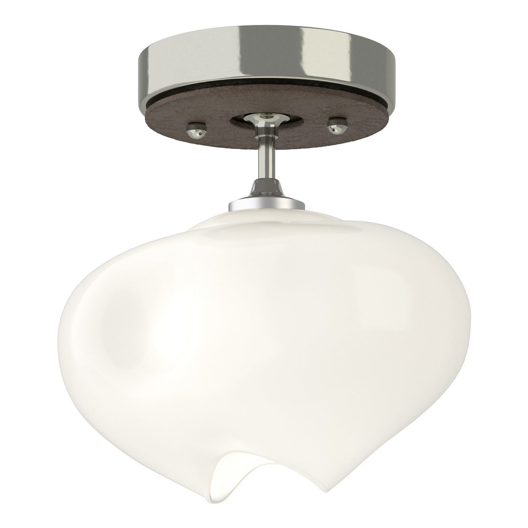 Hubbardton Forge Canada - 121372-SKT-85-05-FD0710 - One Light Semi-Flush Mount - Ume - Sterling