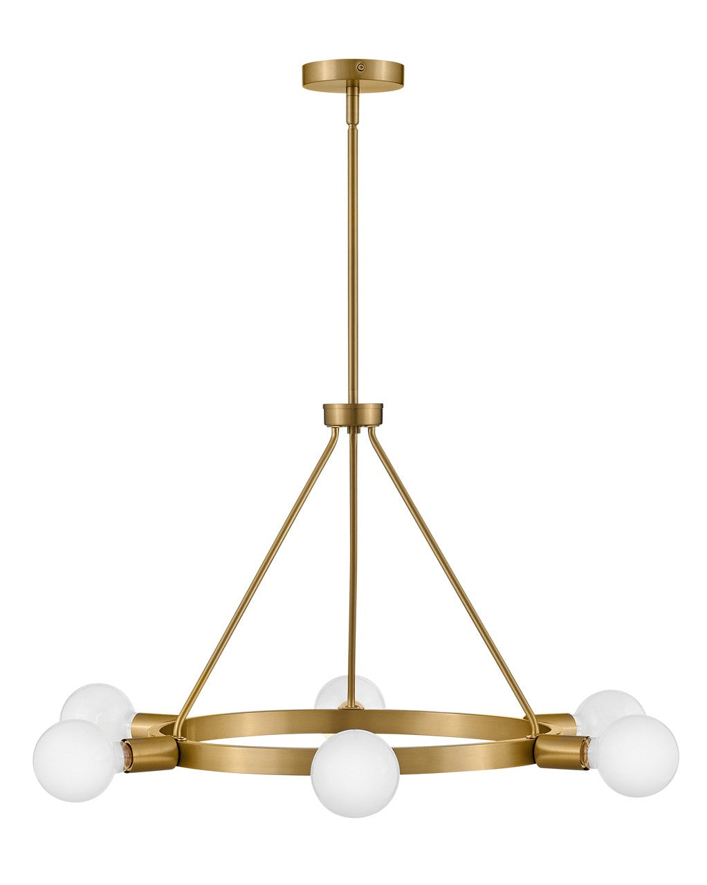 Mid. Chandeliers - Ring/Halo - available from The Lighting Shoppe, trusted by Canadian homeowners
