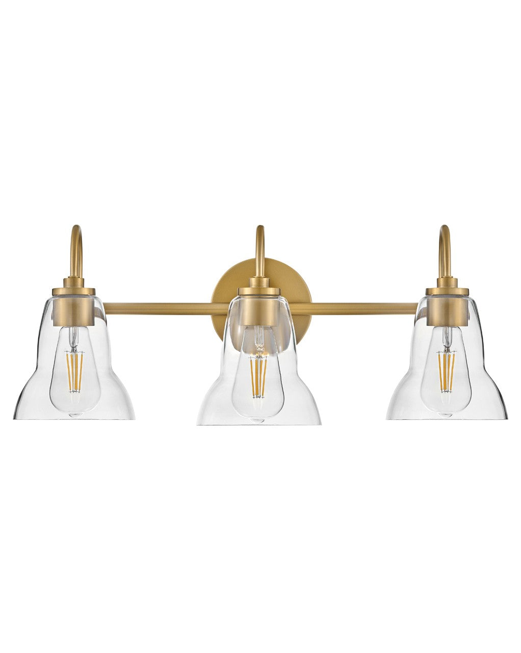 Bathroom Fixtures - Three Lights - available from The Lighting Shoppe, trusted by Canadian homeowners