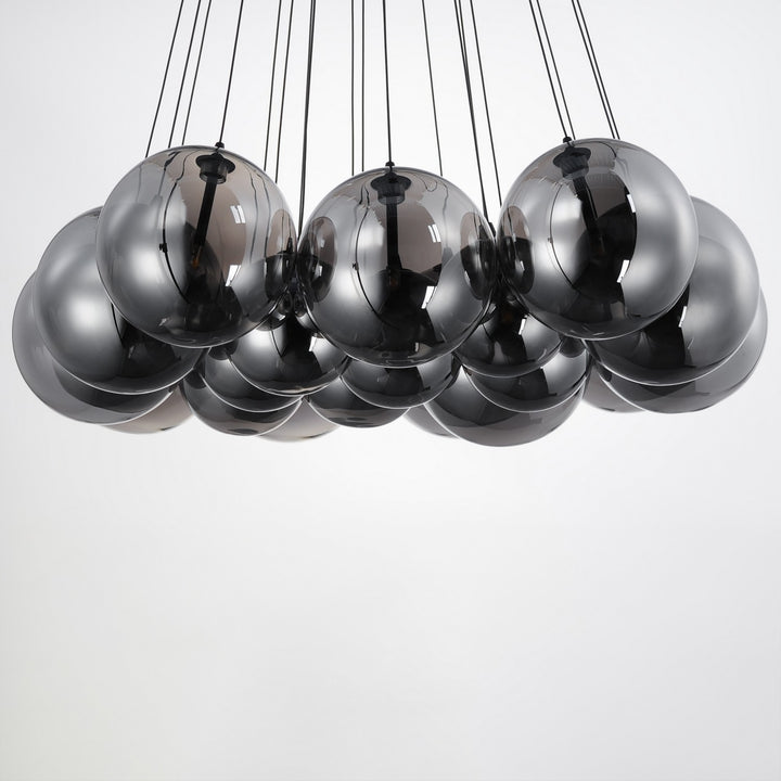 ET2 - E25088-142BK - LED Pendant - Burst - Black