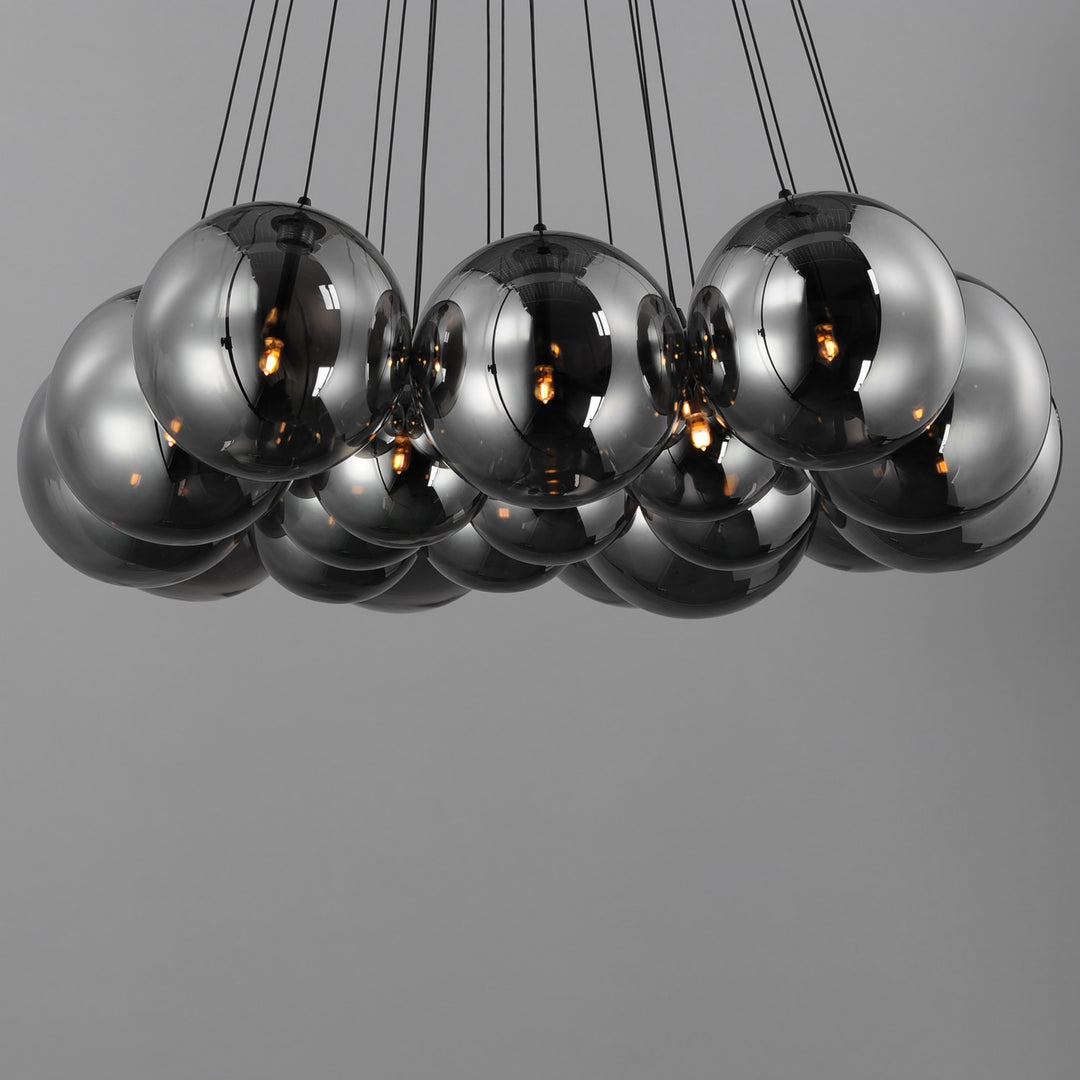 ET2 - E25088-142BK - LED Pendant - Burst - Black