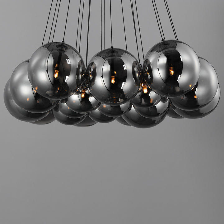 ET2 - E25088-142BK - LED Pendant - Burst - Black