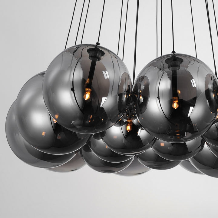 ET2 - E25088-142BK - LED Pendant - Burst - Black