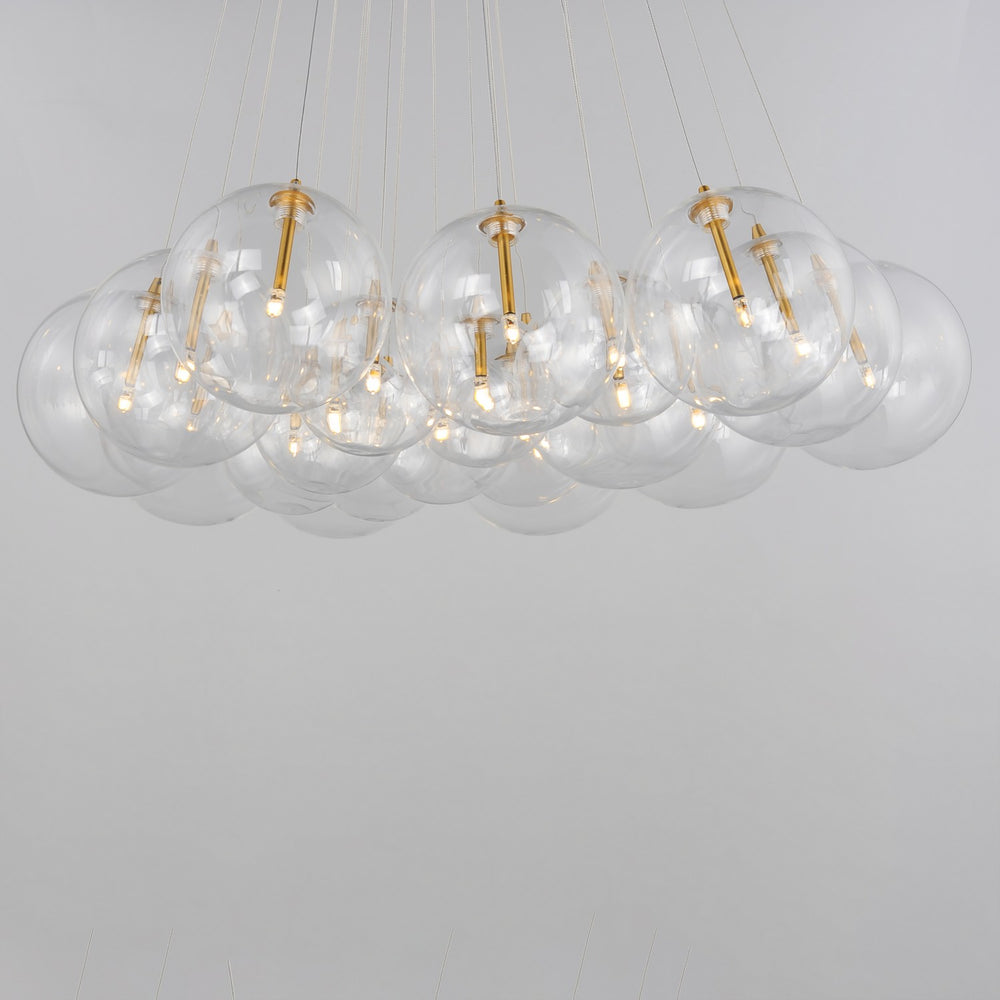ET2 - E25088-18GLD - LED Pendant - Burst - Gold