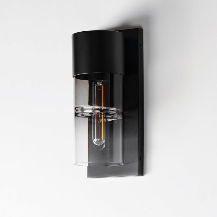 ET2 - E26142-142BK - LED Outdoor Wall Sconce - Smokestack - Black