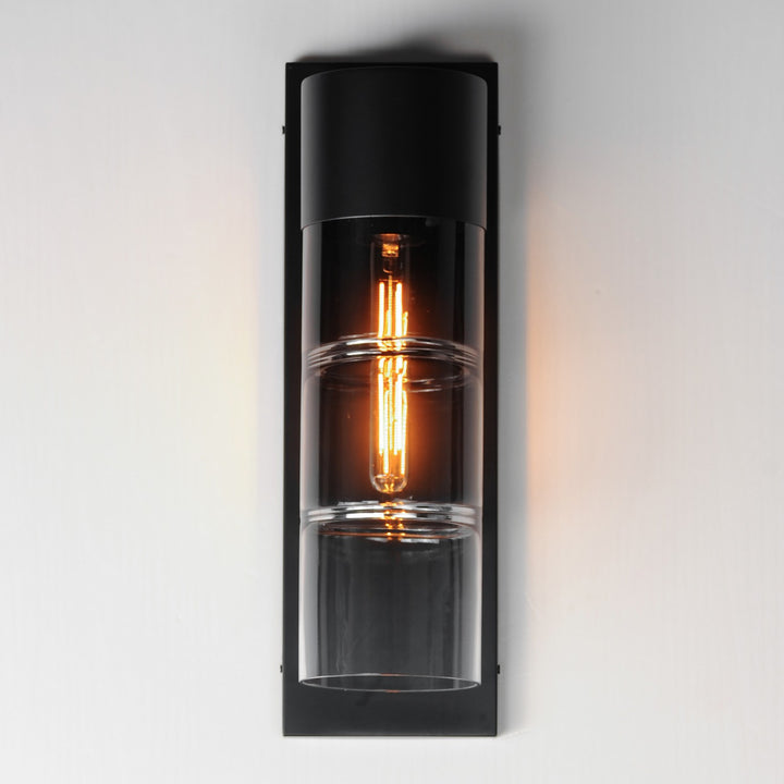 ET2 - E26146-142BK - LED Outdoor Wall Sconce - Smokestack - Black