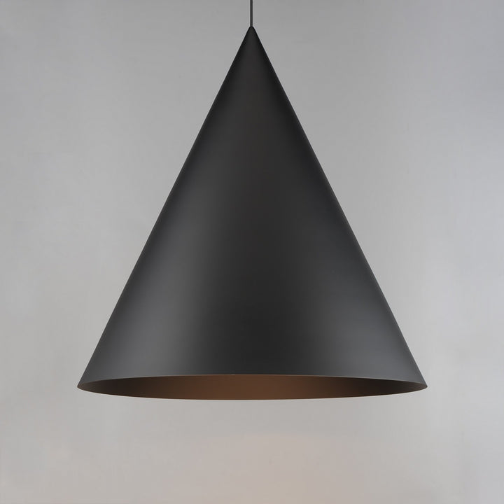 ET2 - E34506-BK - LED Pendant - Pitch - Black