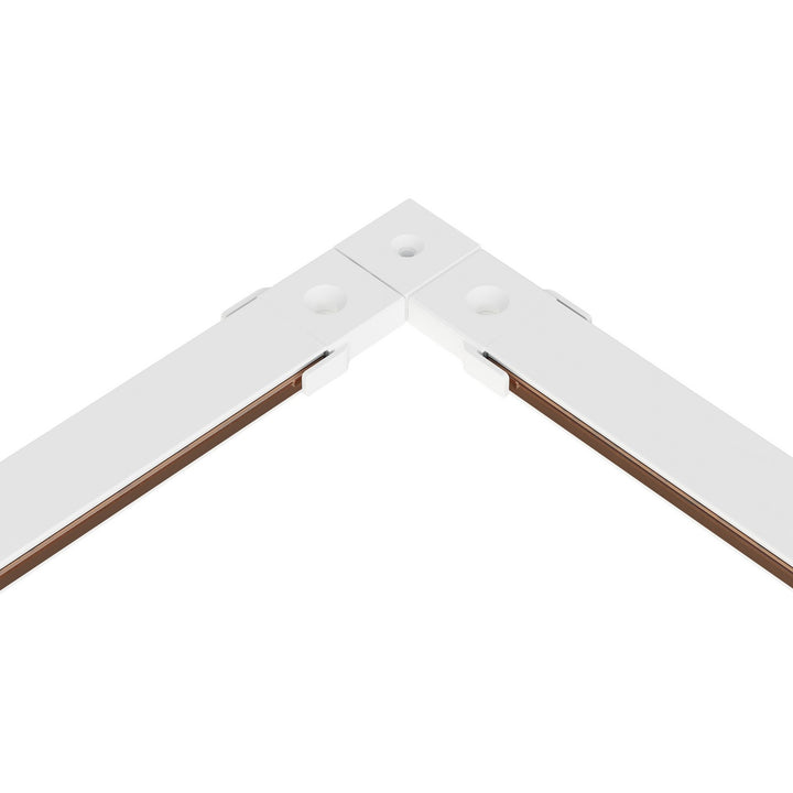 ET2 - ETMSC90-2WALL-WT - Track 90 Degree Corner Connector - Continuum - Track - White