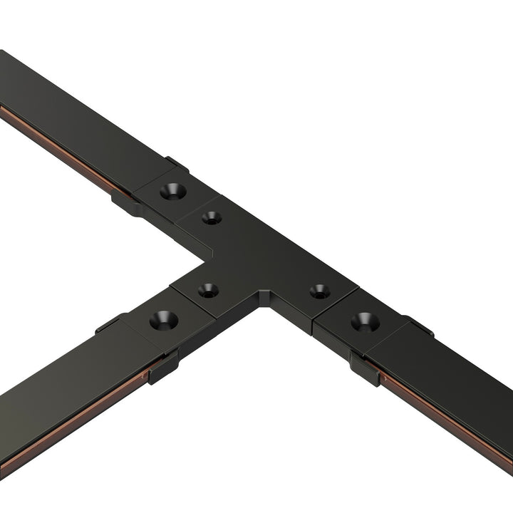 ET2 - ETMSC90-3TW-BK - Track 3-way T Connector - Continuum - Track - Black