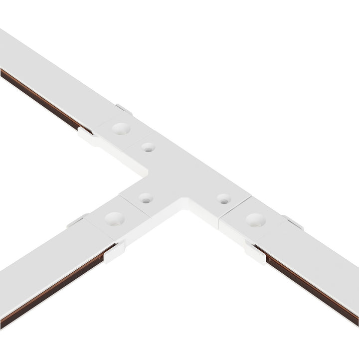 ET2 - ETMSC90-3TW-WT - Track 3-way T Connector - Continuum - Track - White