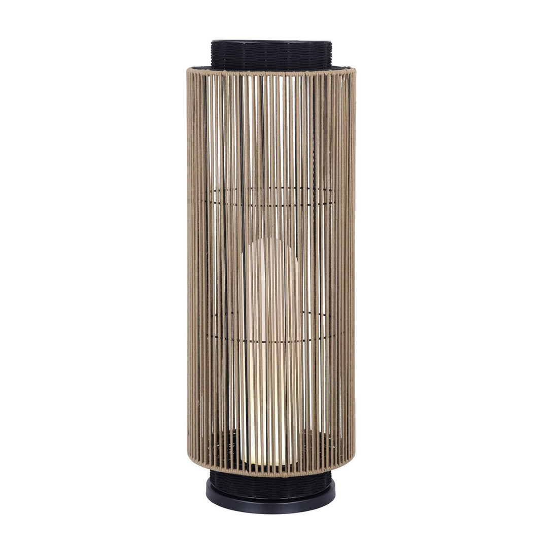 Aden One Light Outdoor Portable Lamp in Black - available from The Lighting Shoppe, trusted by Canadian homeowners
