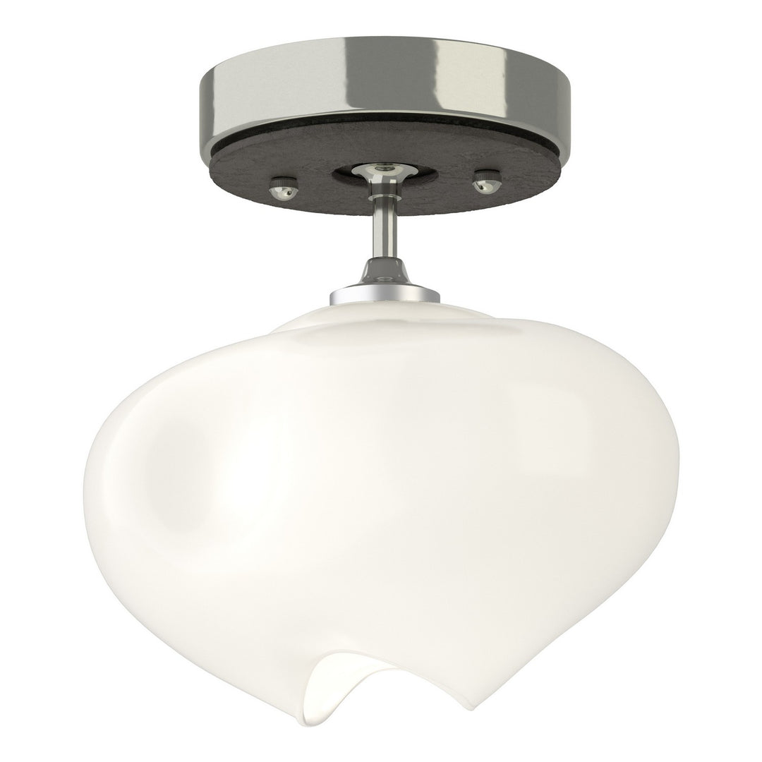 Hubbardton Forge Canada - 121372-SKT-85-07-FD0710 - One Light Semi-Flush Mount - Ume - Sterling