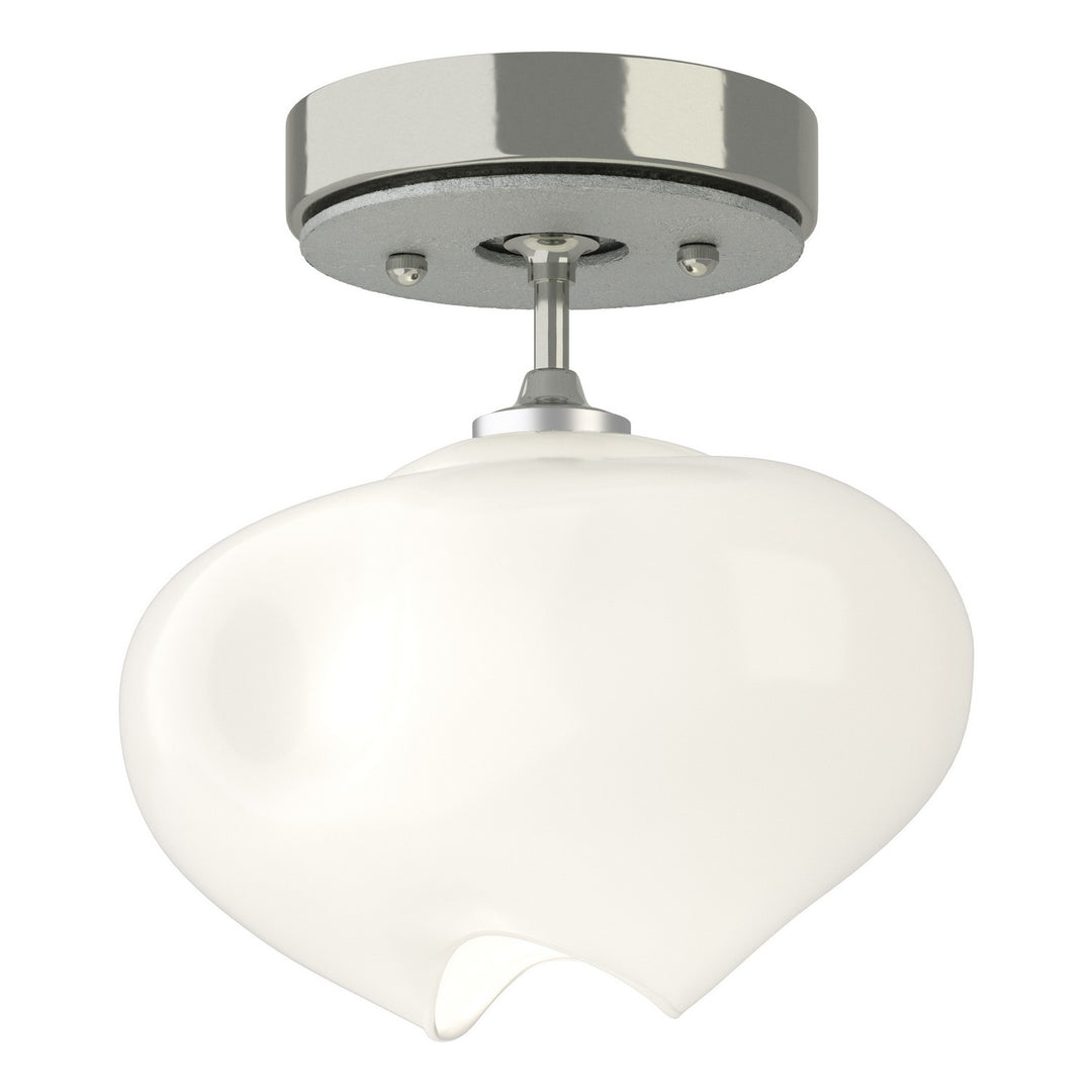 Hubbardton Forge Canada - 121372-SKT-85-82-FD0710 - One Light Semi-Flush Mount - Ume - Sterling