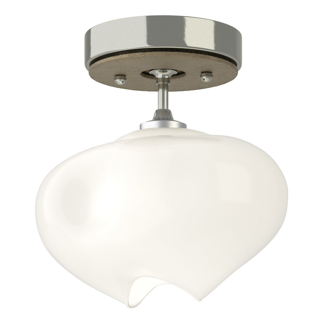 Hubbardton Forge Canada - 121372-SKT-85-84-FD0710 - One Light Semi-Flush Mount - Ume - Sterling