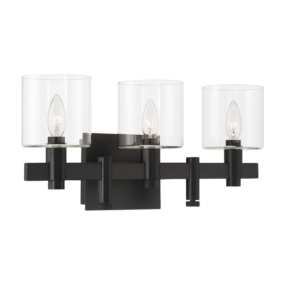 Eurofase Canada - 46812-018 - DECATO-VAN-3LT-BK-CL - DECATO - Black