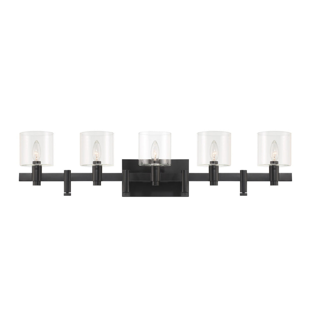 Eurofase Canada - 46813-015 - DECATO-VAN-5LT-BK-CL - DECATO - Black