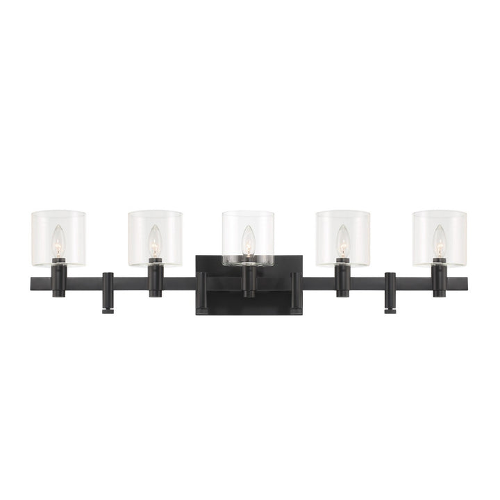 Eurofase Canada - 46813-015 - DECATO-VAN-5LT-BK-CL - DECATO - Black