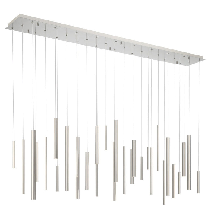 Eurofase Canada - 46814-036 - SANTANA-CHD-30LT-72IN-SN - SANTANA - Satin Nickel