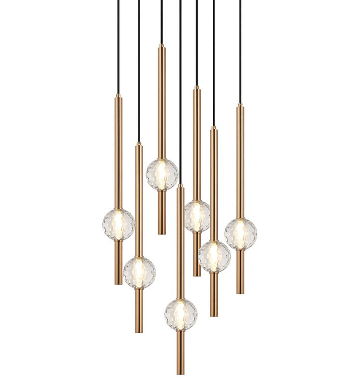 Windchimer Seven Light Pendant - available from The Lighting Shoppe, trusted by Canadian homeowners