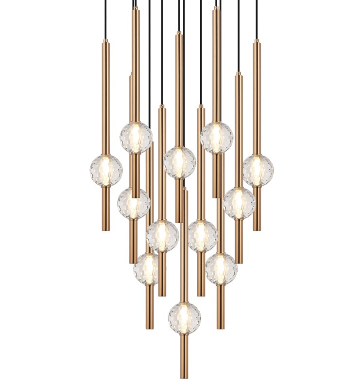 Windchimer 12 Light Chandelier - available from The Lighting Shoppe, trusted by Canadian homeowners