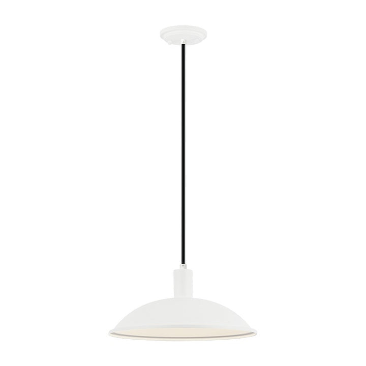 Matteo Canada - C81901MW - One Light Pendant - Farmley - Matte White