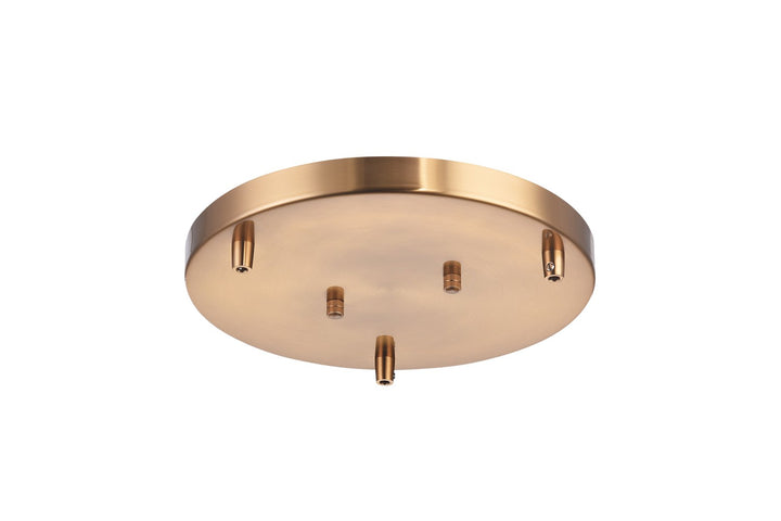 Matteo Canada - CP0103AG - Canopy - Multi Ceiling Canopy (Line Voltage) - Aged Gold Brass