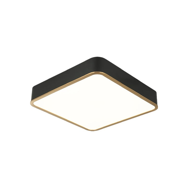 Matteo Canada - M10545BKAG - LED Ceiling Mount - Ainslay - Black + Aged Gold Brass