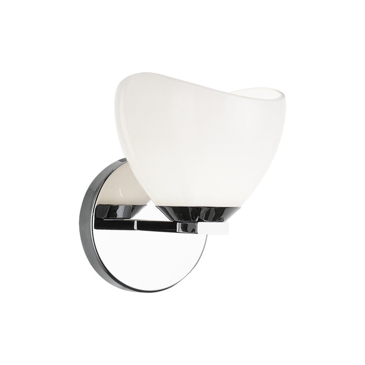 Uptowne One Light Vanity in Chrome - available from The Lighting Shoppe, trusted by Canadian homeowners