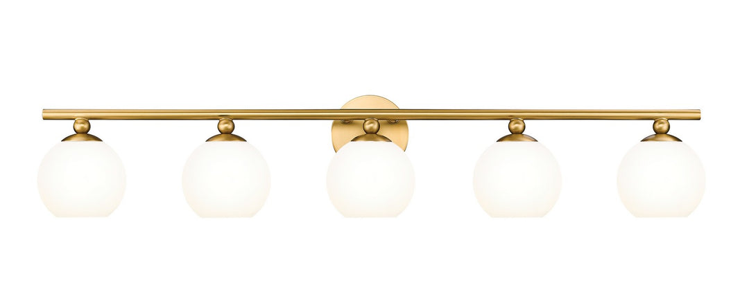 Z-Lite Canada - 1100-5V-MGLD - Five Light Vanity - Neoma - Modern Gold